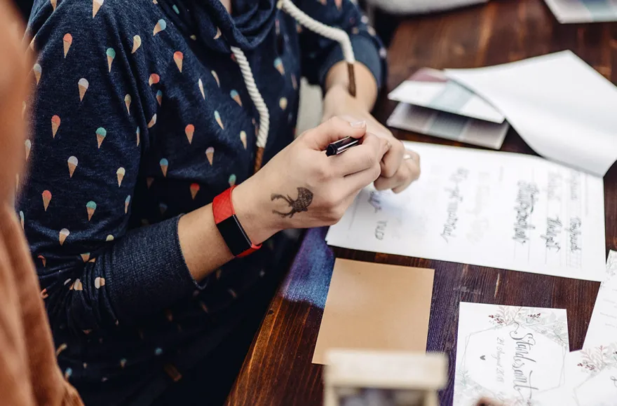 Handlettering Kurs Gelsenkirchen (3 Std.)