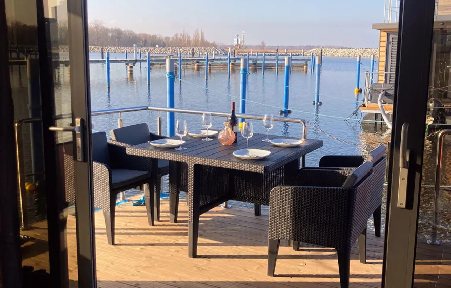 Hausboot Übernachtung mit Sauna Barth für 4 (2 Nächte)