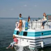 Hausboot-Übernachtung Rechlin für 5 (4 Nächte)