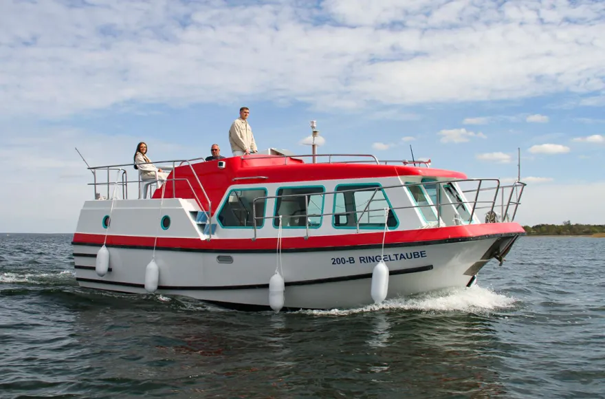 Hausboot-Übernachtung Zeuthen für 5 (4 Nächte)