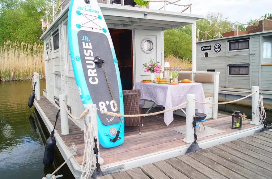Hausboot Kurzurlaub in Brandenburg an der Havel für 4 (2 Nächte)