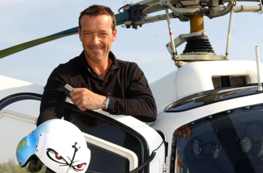 Heli-Flug mit Schauspieler Michael Roll für bis zu 4 Personen