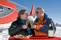 Helikopterflug mit Gletscherfrühstück in den Schweizer Alpen für 2