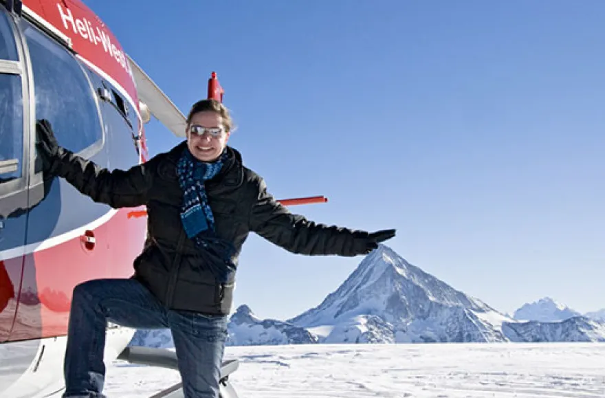 Helikopterflug mit Gletscherlandung Liechtenstein