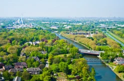 Heli-Rundflug über das Schalke-Stadion