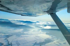 Höhenflug im Ultraleichtflugzeug