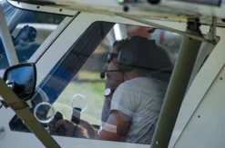 Höhenflug im Ultraleichtflugzeug