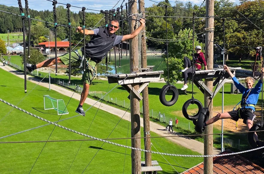 Hochseilgarten Aschau im Chiemgau