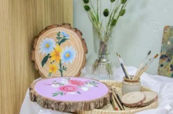 Holz bemalen