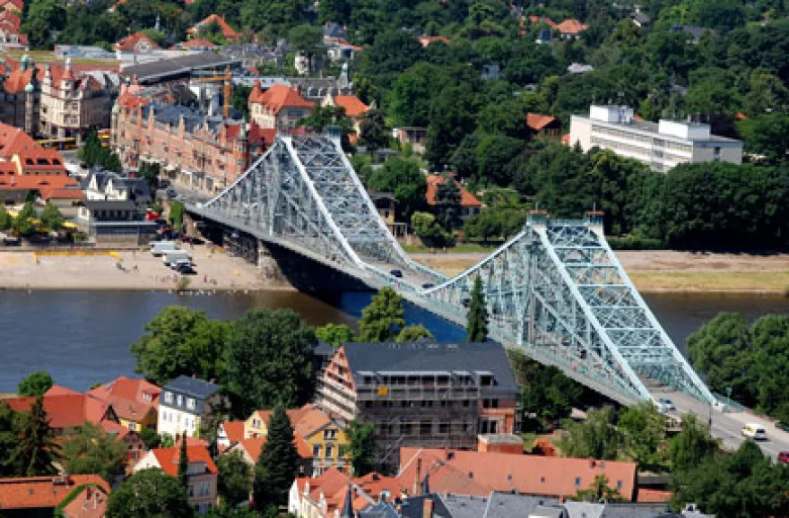 Hubschrauber-Rundflug über Dresden