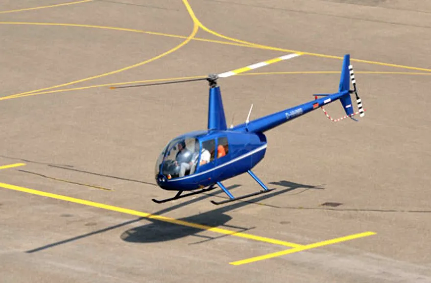 Hubschrauber-Rundflug über Dresden