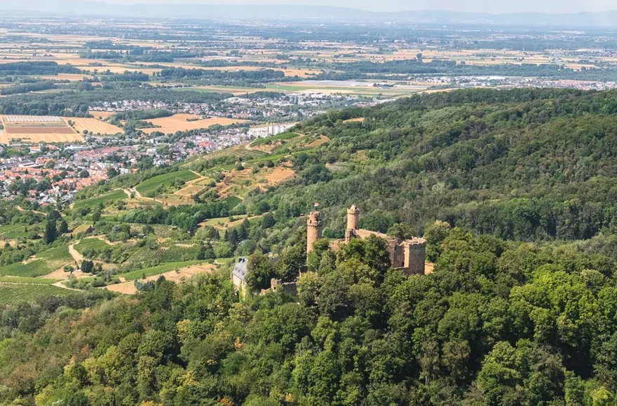 Hubschrauber Rundflug Burgen & Schlösser ab Frankfurt