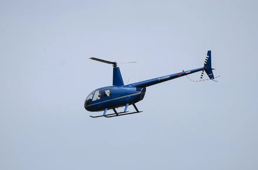 Hubschrauber selber fliegen Jesenwang (20 Min.)