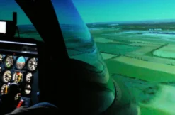 Hubschrauber-Simulator in Wien