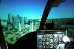 Hubschrauber-Simulator in Wien