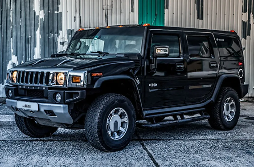 Hummer H2 fahren