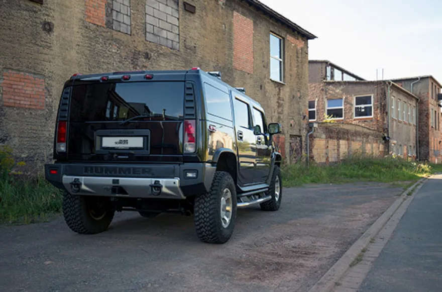 Hummer H2 fahren