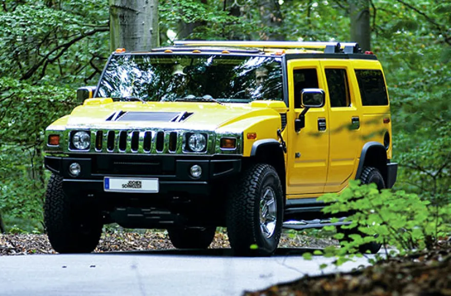 Hummer H2 für 2 Stunden