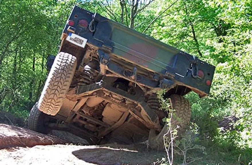 Hummer H1 im Gelände fahren in Mitteldeutschland (60 Min.)