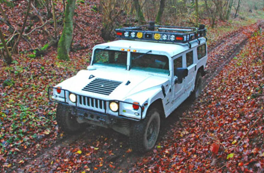 Hummer H1 Offroad Abenteuer-Tour Rieden