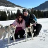 Husky Schneeschuhtrekking für 2