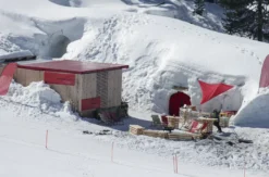 Iglu bauen mit Übernachtung im Iglu Ötz