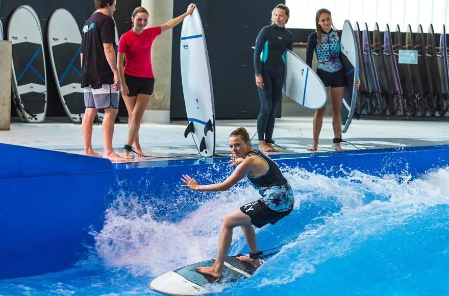 Indoor Surfen - Arena München