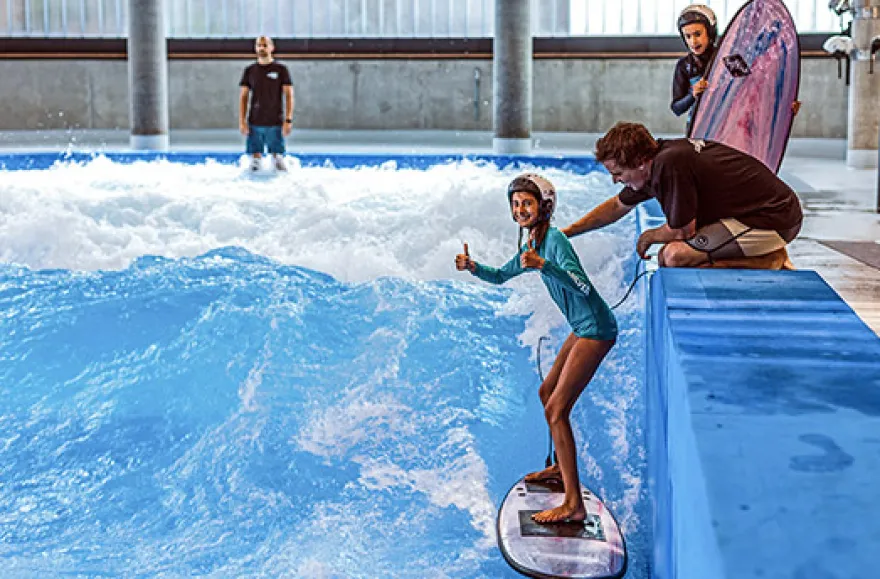 Indoor Surfkurs (Kinder bis 14 J.) - Arena München