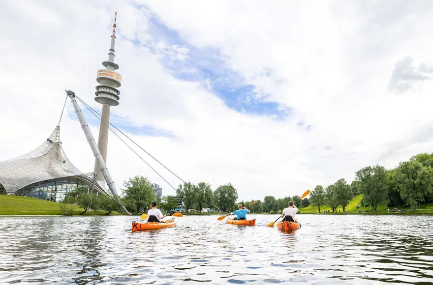 Kajak-Tour auf dem Olympiasee