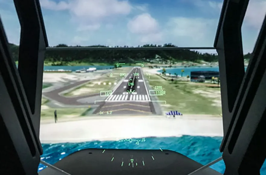 Kampfjet-Flugsimulator F/A-18 Super Hornet Raum Leipzig