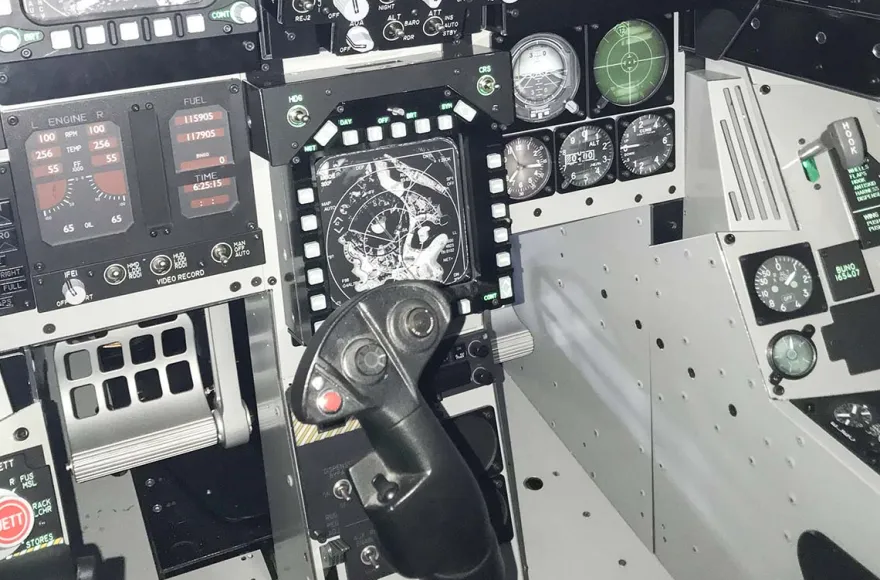 Kampfjet Simulator Gensingen (F18 Hornet) - Maverick for a day