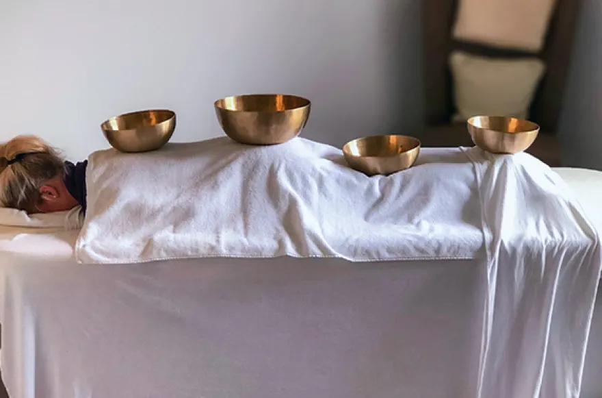 Klangschalen Massage (45 Minuten)