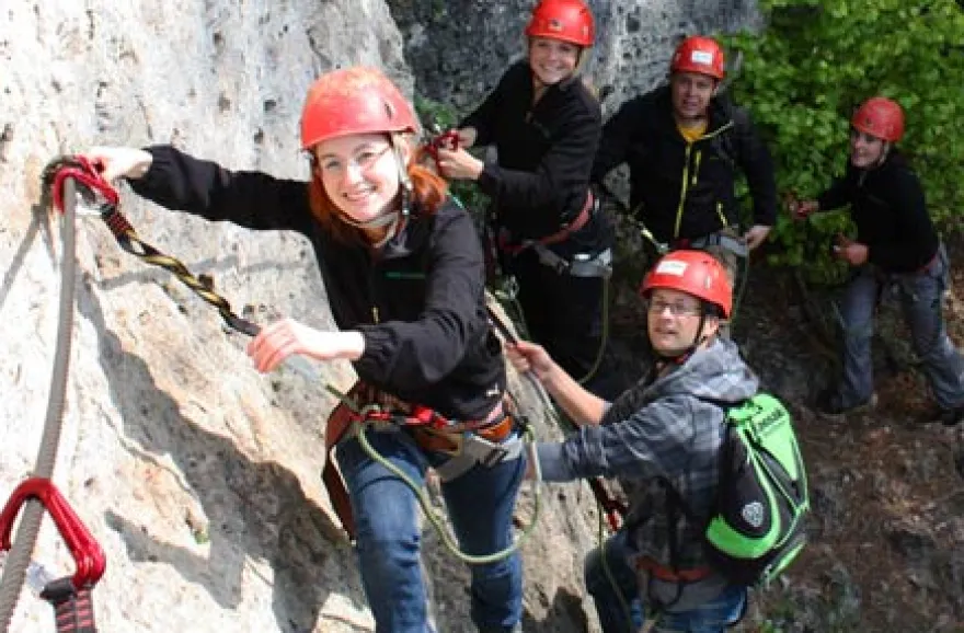 Klettersteig für Einsteiger