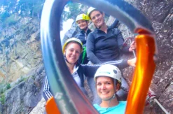 Klettersteig Tour am Lehnerwasserfall Sautens