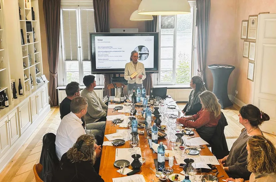 Käse und Weinseminar in der Villa Mumm Eltville