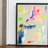 Kunstworkshop - Spachteltechnik mit Acrylfarbe