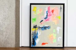 Kunstworkshop - Spachteltechnik mit Acrylfarbe