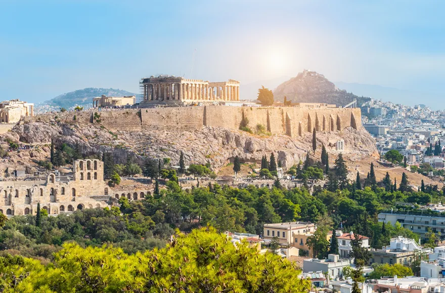 Kurzurlaub Athen für 2 (3 Nächte) mit Akropolis