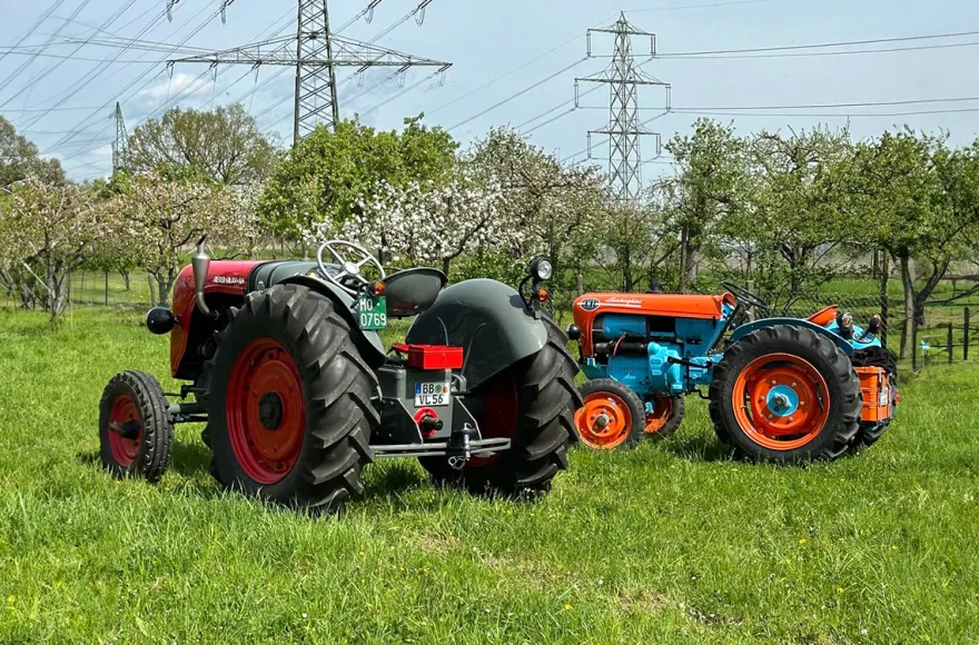 Lamborghini Traktor fahren Sindelfingen (Sonnenuntergang)