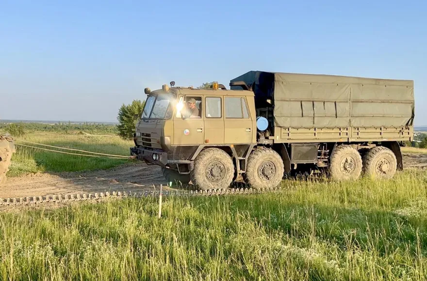 Lastwagen Offroad-fahren Prag