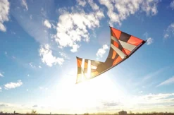 Lenk-Drachen fliegen in München