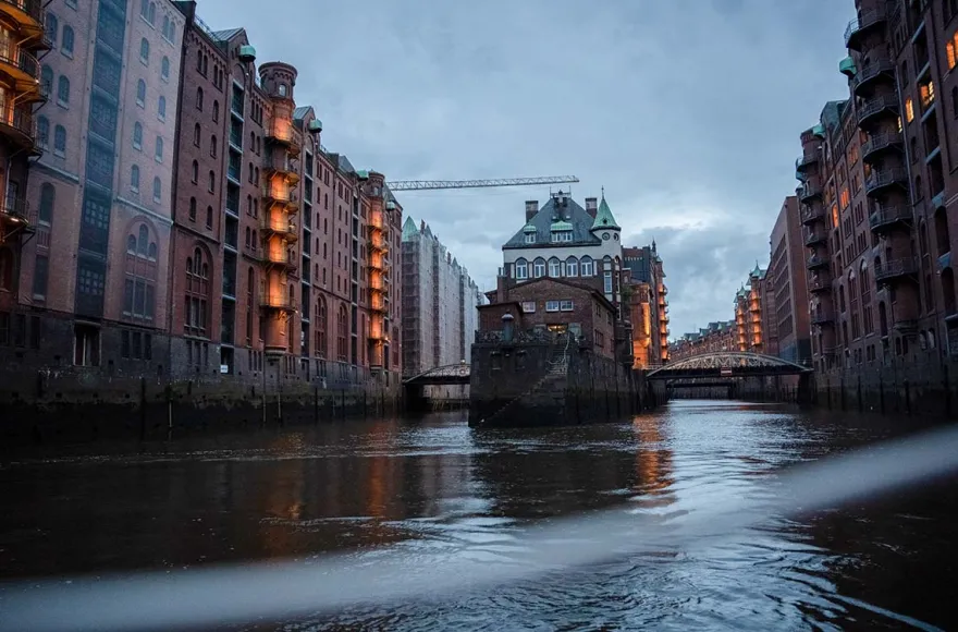 Lichterfahrt in Hamburg