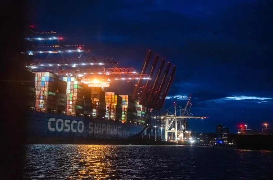 Lichterfahrt in Hamburg