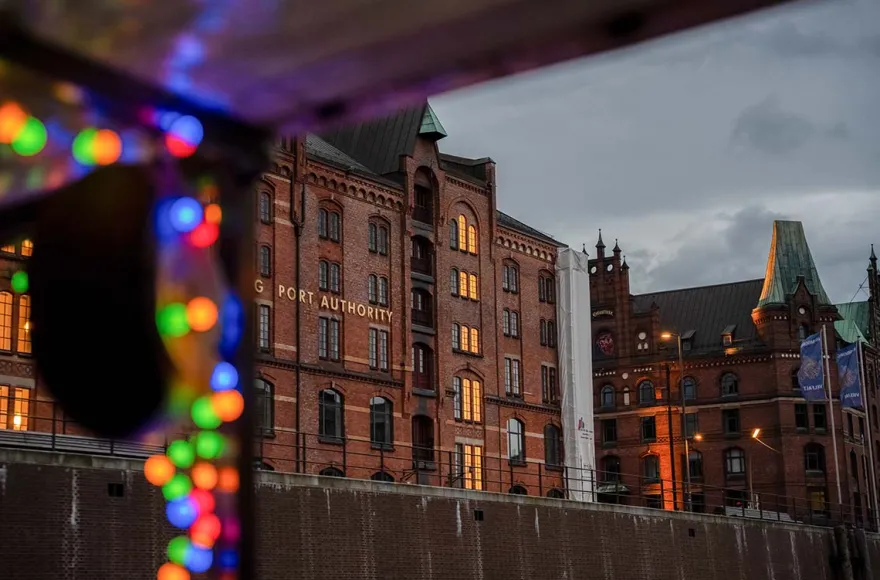 Lichterfahrt in Hamburg