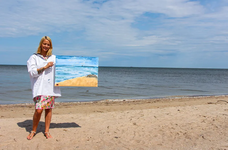 Malkurs am Meer Laboe
