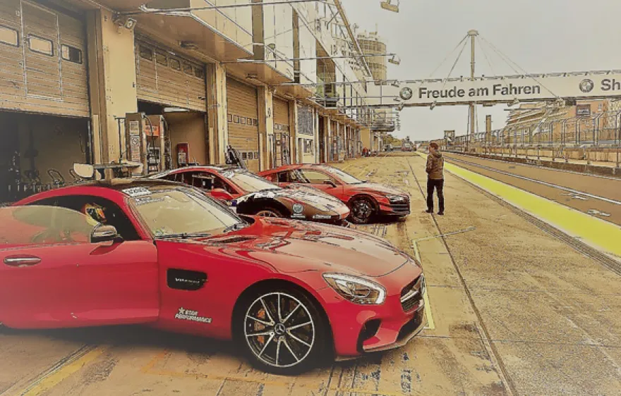 Mercedes AMG GT-S Rennstreckentraining Nürburgring (6 Rdn)