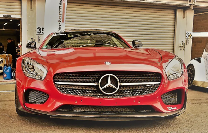 Mercedes AMG GT-S Rennstreckentraining Hockenheimring (6 Rdn)