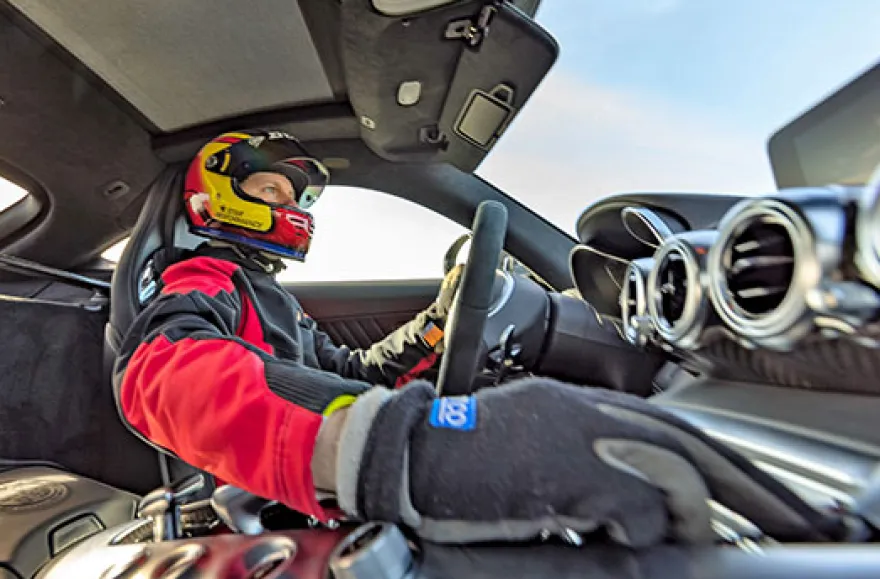 Mercedes AMG GT-S Rennstreckentraining