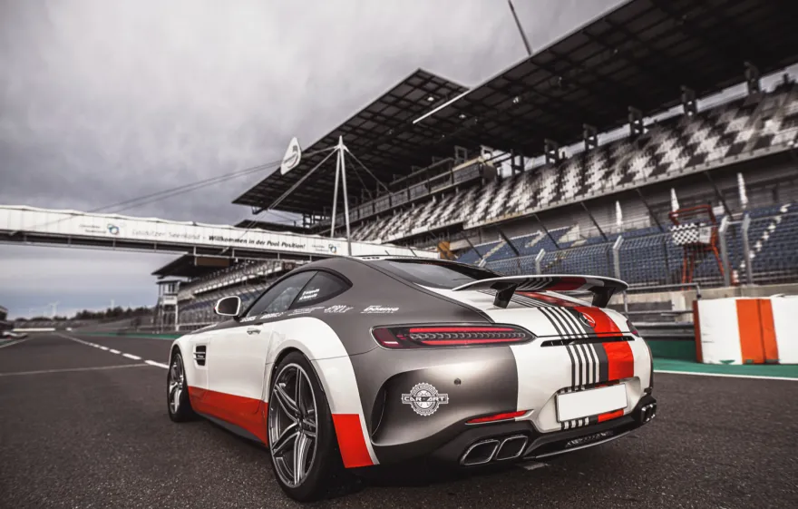 Mercedes AMG GT-S Renntaxi (3 Rdn.) Schönwald