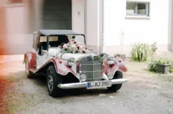 Mercedes Benz Oldtimer fahren Brandis